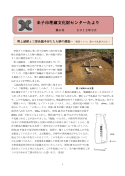 米子市埋蔵文化財センターたより