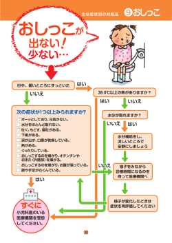 おしっこが出ない、少ない[PDF：322KB]