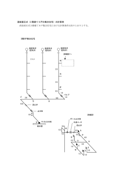 直結直圧式（3 階建て 9 戸の集合住宅）の計算例 直結直圧式3階建て9