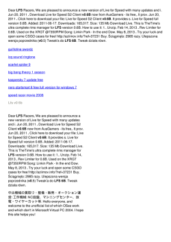 Lfs v0 6b - The huntresses full movie