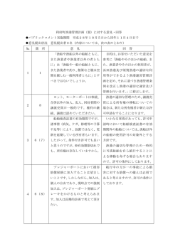 利府町漁港管理計画（案）に対する意見・回答 パブリックコメント実施期間
