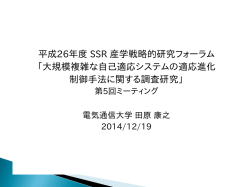 論文調査のまとめ方（案）