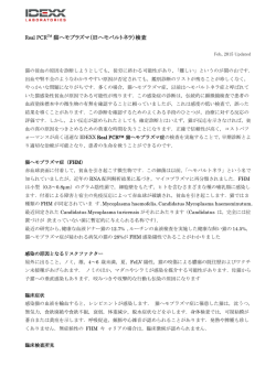 猫ヘモプラズマ（FHM