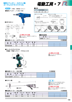 電動工具・7