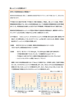 3.家族性III型高脂血症との関連は？