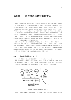 第3章 一国の経済活動を概観する（PDF462KB）