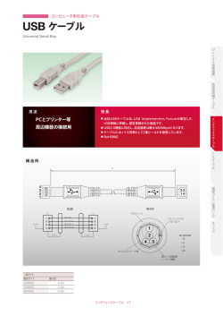 USB ケーブル