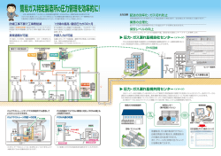 簡易ガス特定製造所の圧力管理を効率的に！