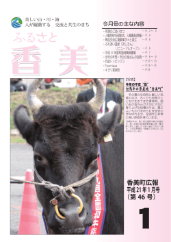 香美町広報 平成21年1月号 （第 46 号）