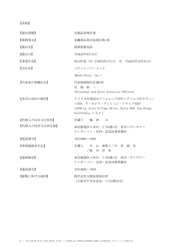 2010年度有価証券報告書