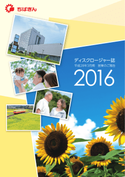 ディスクロージャー誌