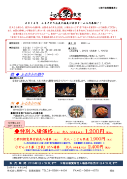 特別入場価格（1枚）