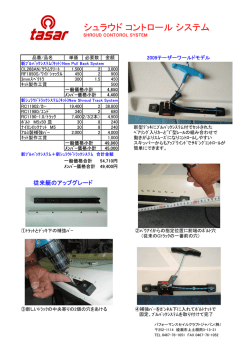 シュラウド コントロール システム - パフォーマンス セイルクラフト ジャパン