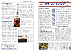 RFCレポート・第061号 - 株式会社ホロニックス総研