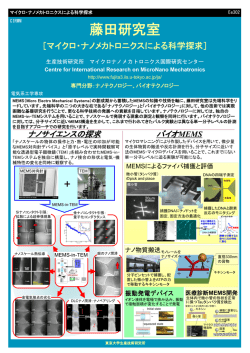 藤田研究室 - 東京都市大学