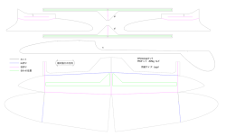 カット 山折り 谷折り 合わせ位置 紙の強さの方向 Whitewingsケント PHO