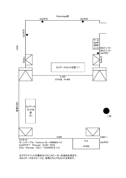 15A平行 15A平行 40Aﾌﾞﾚｰｶｰ 30Aﾌﾞﾚｰｶｰ 15A平行 STAGE H