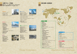Group Companies Operation Sites Overseas