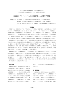 イベント来場者調査 / 仙台2009 13ページ（703KB）