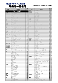 村上地区 - 村上商工会議所
