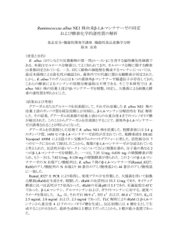 Ruminococcus albus NE1 株由来 &beta;-1,4