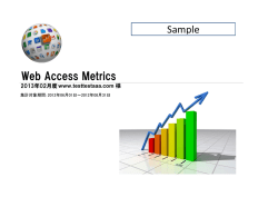 Web Access Metrics Sample