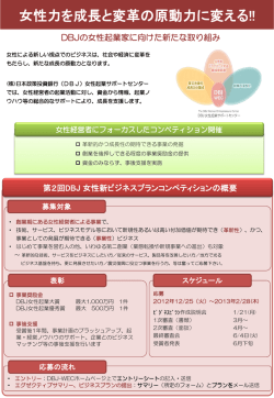 2012 DBJBusiness Plan for women