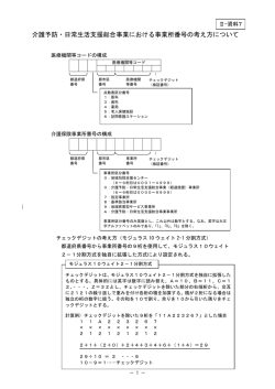 介護予防・日常生活支援総合事業における事業所番号の考え方について