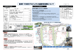 資料1 信州F・POWERプロジェクトの進捗状況
