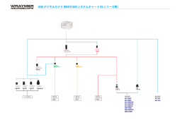 USB デジタルカメラ WRAYCAM システムチャート(CLシリーズ用