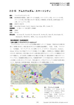 2-2-15 アムステルダム ・スマートシティ