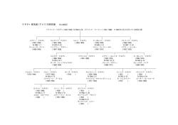 ケネディ家系図 (アメリカ移民後) Mは結婚日