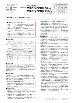 禁忌 組成・性状 効能・効果 用法・用量 使用上の注意 食後過血糖改善剤