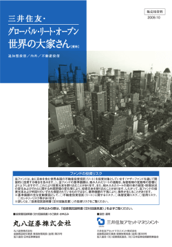 2009.10 ファンドの投資リスク