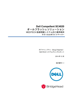 Dell Compellent SC4020 オールフラッシュ