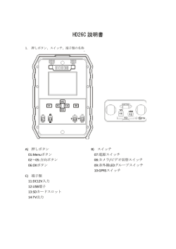 HD26C 説明書