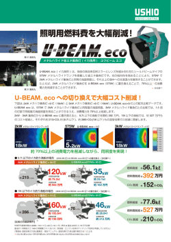照明用燃料費を大幅削減！