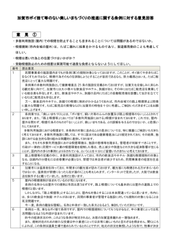 加賀市ポイ捨て等のない美しいまちづくりの推進に関する条例に対する