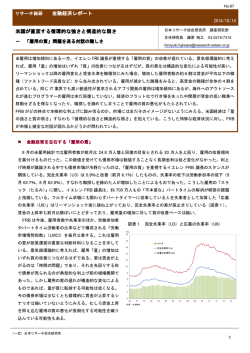 米国が直面する循環的な強さと構造的な弱さ