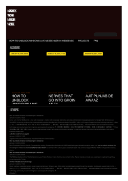 How to unblock windows live messenger in websense