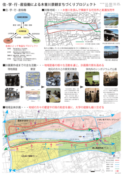 住-学-行 -産協働による木曽川景観まちづくりプロジェクト