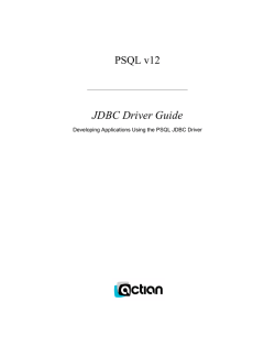 JDBC Driver Guide