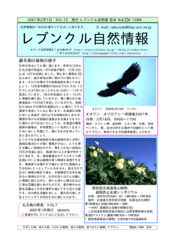 2001年 2月号(NO．72)