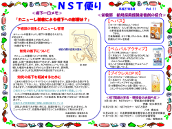 NST便り 11号