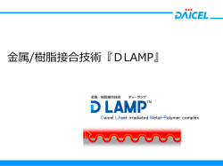 属/樹脂接合技術『DLAMP』