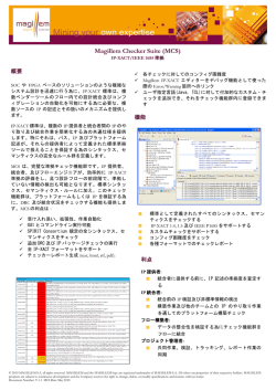 Magillem Checker Suite