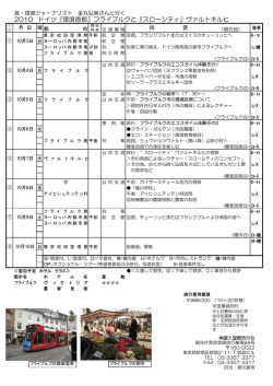 2010 ドイツ『環境首都』フライブルクと『スローシティ』ヴァルトキルヒ