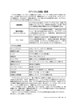 『デジタル写真』要素
