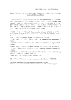 JSPS Washington Office/日本学術振興会ワシントン研究連絡センター