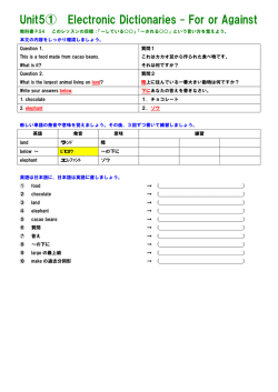 Unit5① Electronic Dictionaries